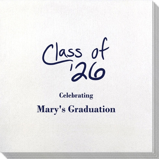 Fun Class of  Bamboo Luxe Napkins