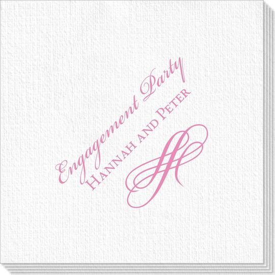 Scrolled Coronation Deville Napkins