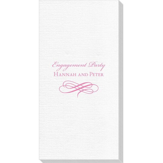 Scrolled Coronation Deville Guest Towels