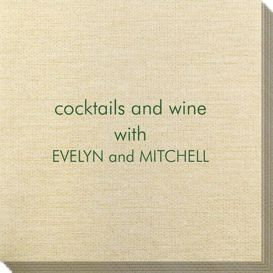 Your Personalized Bamboo Luxe Napkins