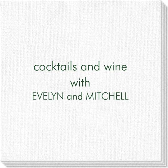 Your Personalized Deville Napkins