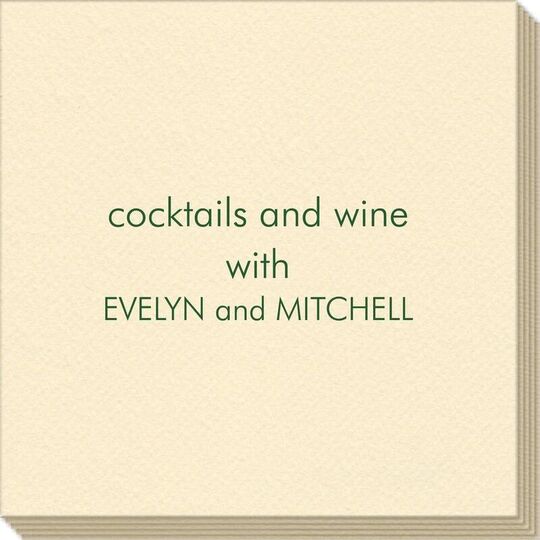 Your Personalized Linen Like Napkins