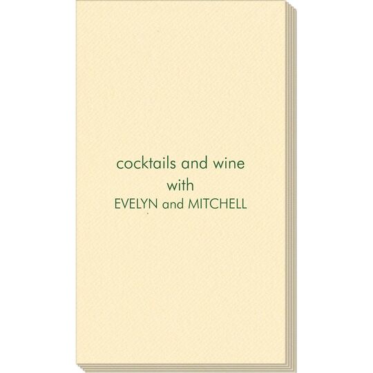 Your Personalized Linen Like Guest Towels