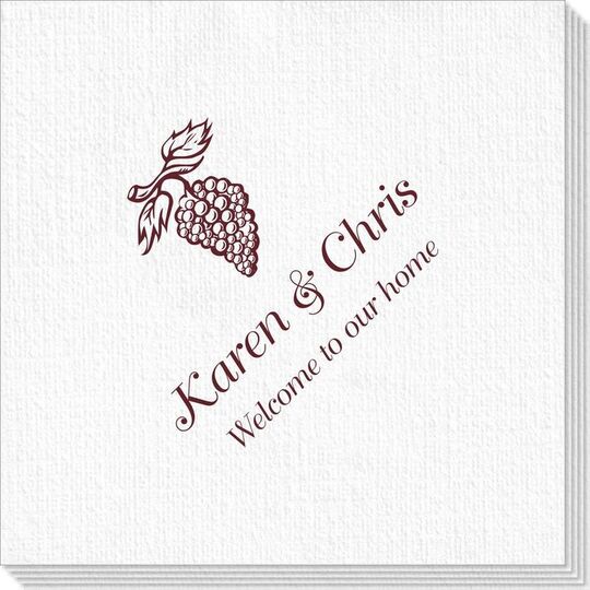 Vineyard Grapes Deville Napkins