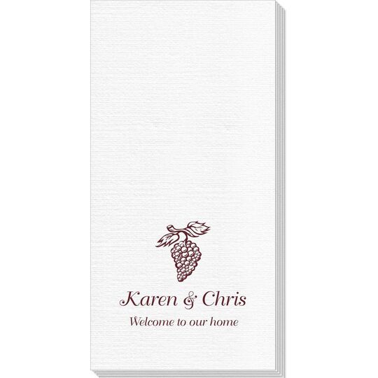 Vineyard Grapes Deville Guest Towels