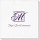 Pick Your Single Initial Monogram with Text Deville Napkins Image 2 of 3