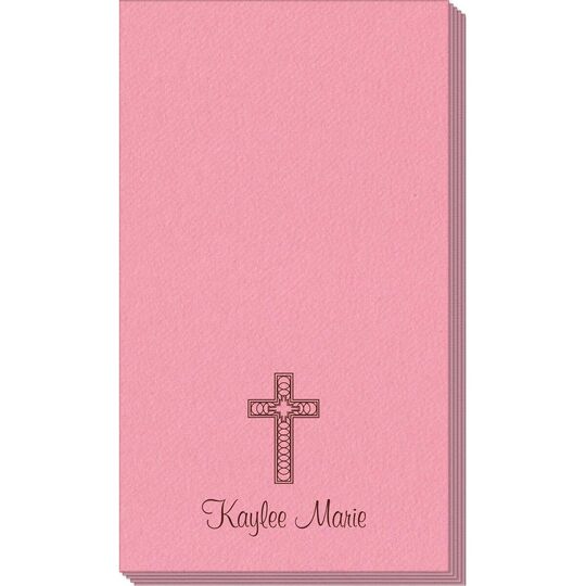 Cross Inspiration Linen Like Guest Towels