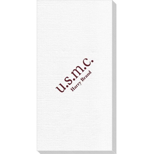 Big Word U.S.M.C. Deville Guest Towels