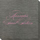 Romantic Script Bamboo Luxe Napkins Image 2 of 2