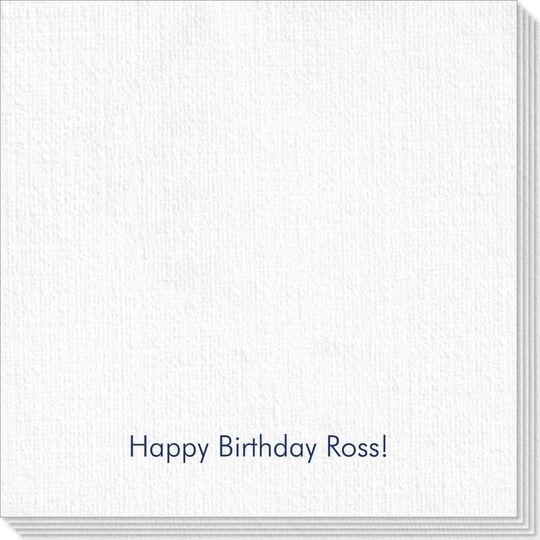 Any Text You Want Deville Napkins