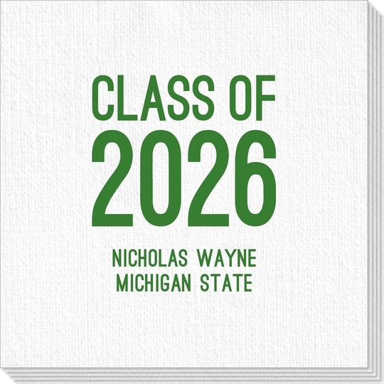 Proud Class of Graduation Deville Napkins