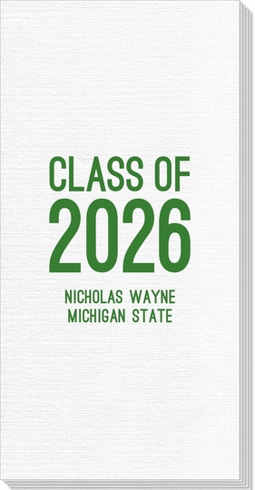 Proud Class of Graduation Deville Guest Towels
