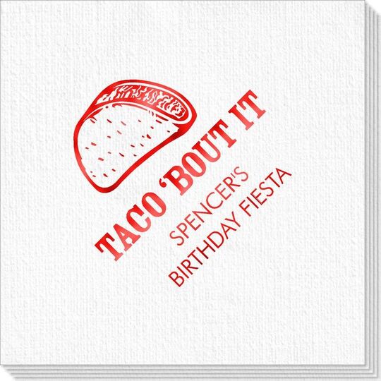 Taco Bout It Deville Napkins