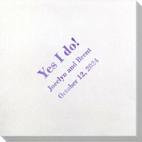 Your Message Bamboo Luxe Napkins