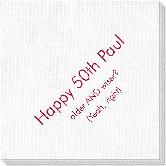 Your Message Deville Napkins