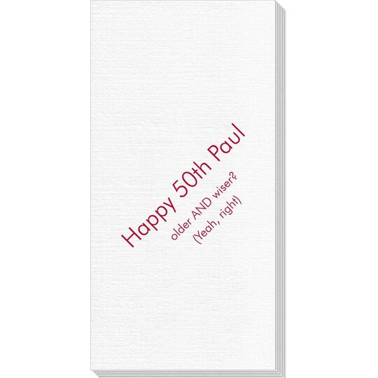Your Message Deville Guest Towels