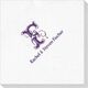 Pick Your Single Initial with Text Deville Napkins Image 1 of 3