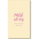 Rosé All Day Linen Like Guest Towels Image 1 of 3