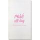 Rosé All Day Bamboo Luxe Guest Towels Image 2 of 3