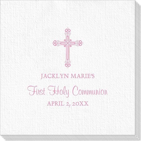 Religious Cross Deville Napkins