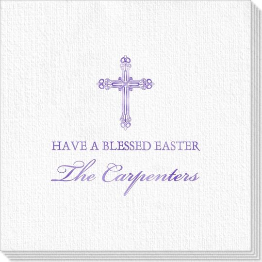 Religious Cross Deville Napkins