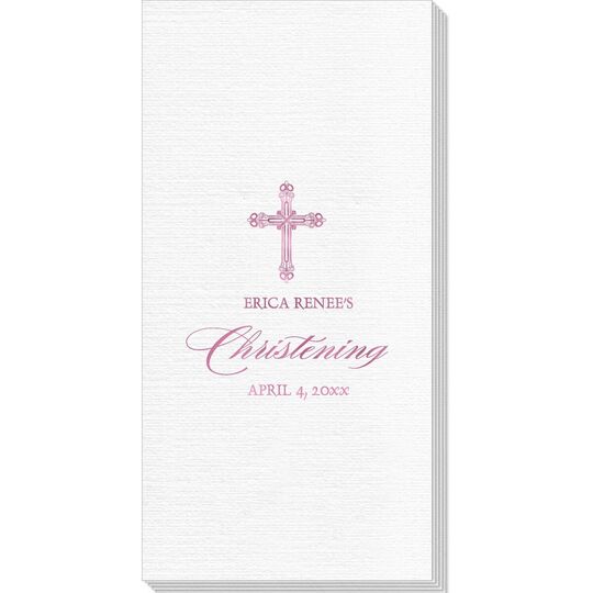 Religious Cross Deville Guest Towels