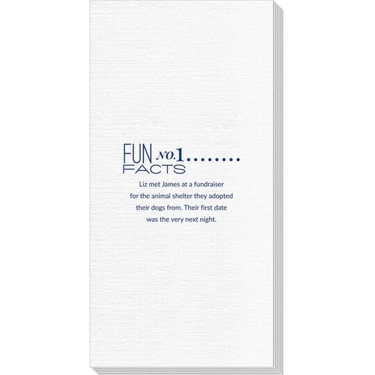 Just the Fun Facts Deville Guest Towels