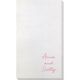 Your Choice of Text Bamboo Luxe Guest Towels Image 5 of 5