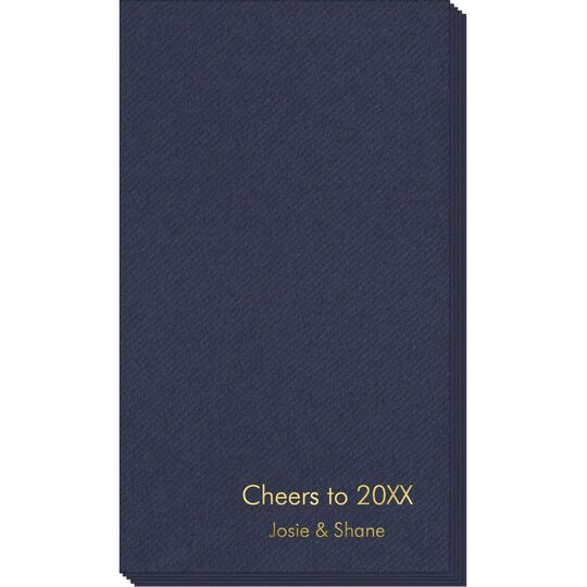 Your Choice of Text Linen Like Guest Towels