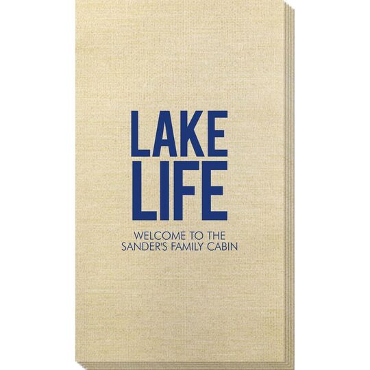 Lake Life Bamboo Luxe Guest Towels