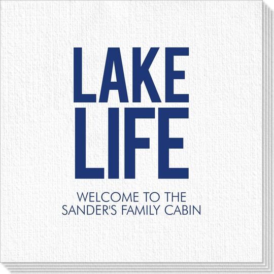 Lake Life Deville Napkins