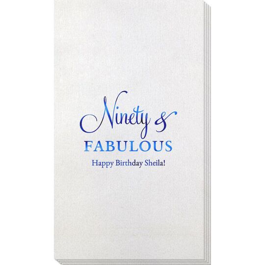 Ninety & Fabulous Bamboo Luxe Guest Towels