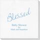 Expressive Script Blessed Deville Napkins Image 3 of 5