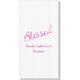 Expressive Script Blessed Deville Guest Towels Image 2 of 5