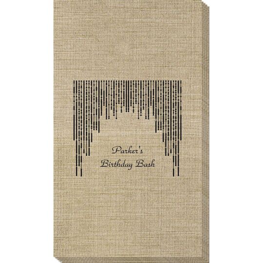 Stunning Streamers Bamboo Luxe Guest Towels