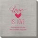 Love is Love Bamboo Luxe Napkins Image 1 of 3