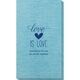 Love is Love Bamboo Luxe Guest Towels Image 2 of 3
