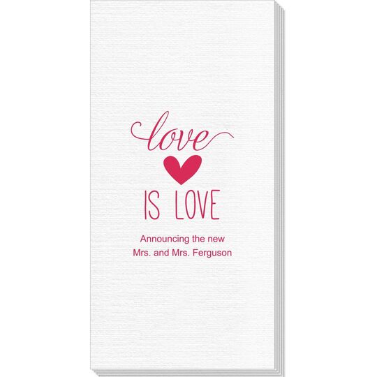 Love is Love Deville Guest Towels