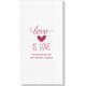 Love is Love Deville Guest Towels Image 1 of 3