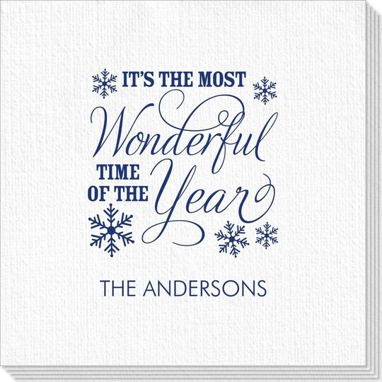 Wonderful Time of the Year Deville Napkins