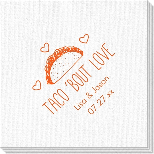 Taco Bout Love Deville Napkins