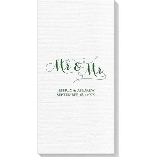 Scroll Mr & Mr Deville Guest Towels