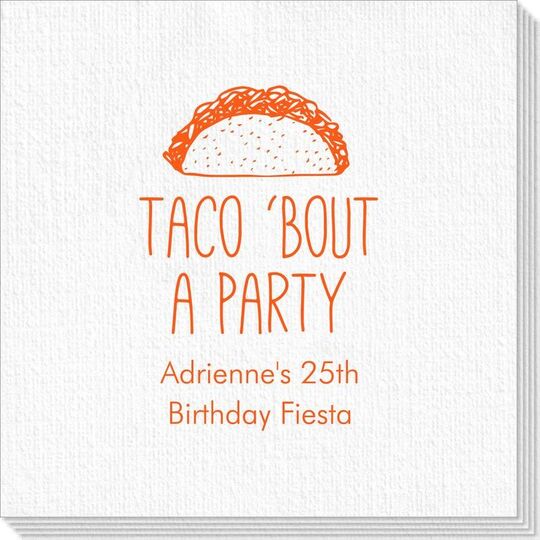 Taco Bout A Party Deville Napkins