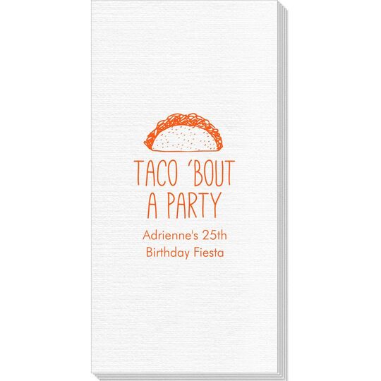 Taco Bout A Party Deville Guest Towels