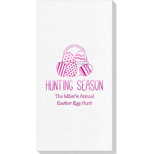 Hunting Season Easter Deville Guest Towels