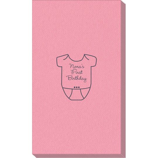 Baby Onesie Linen Like Guest Towels