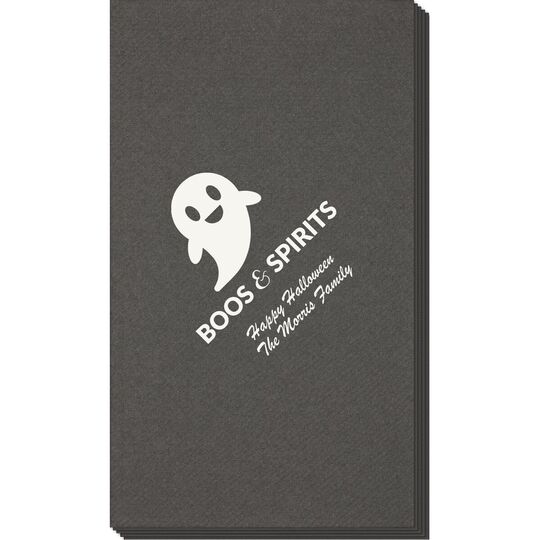 Boos & Spirits Linen Like Guest Towels