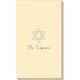 Interlocking Star of David Linen Like Guest Towels Image 3 of 3