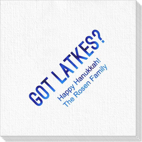 Got Latkes Deville Napkins