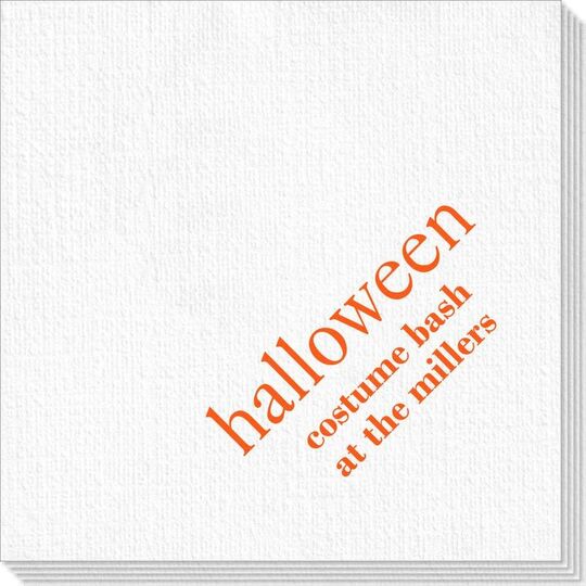 Big Word Halloween Deville Napkins